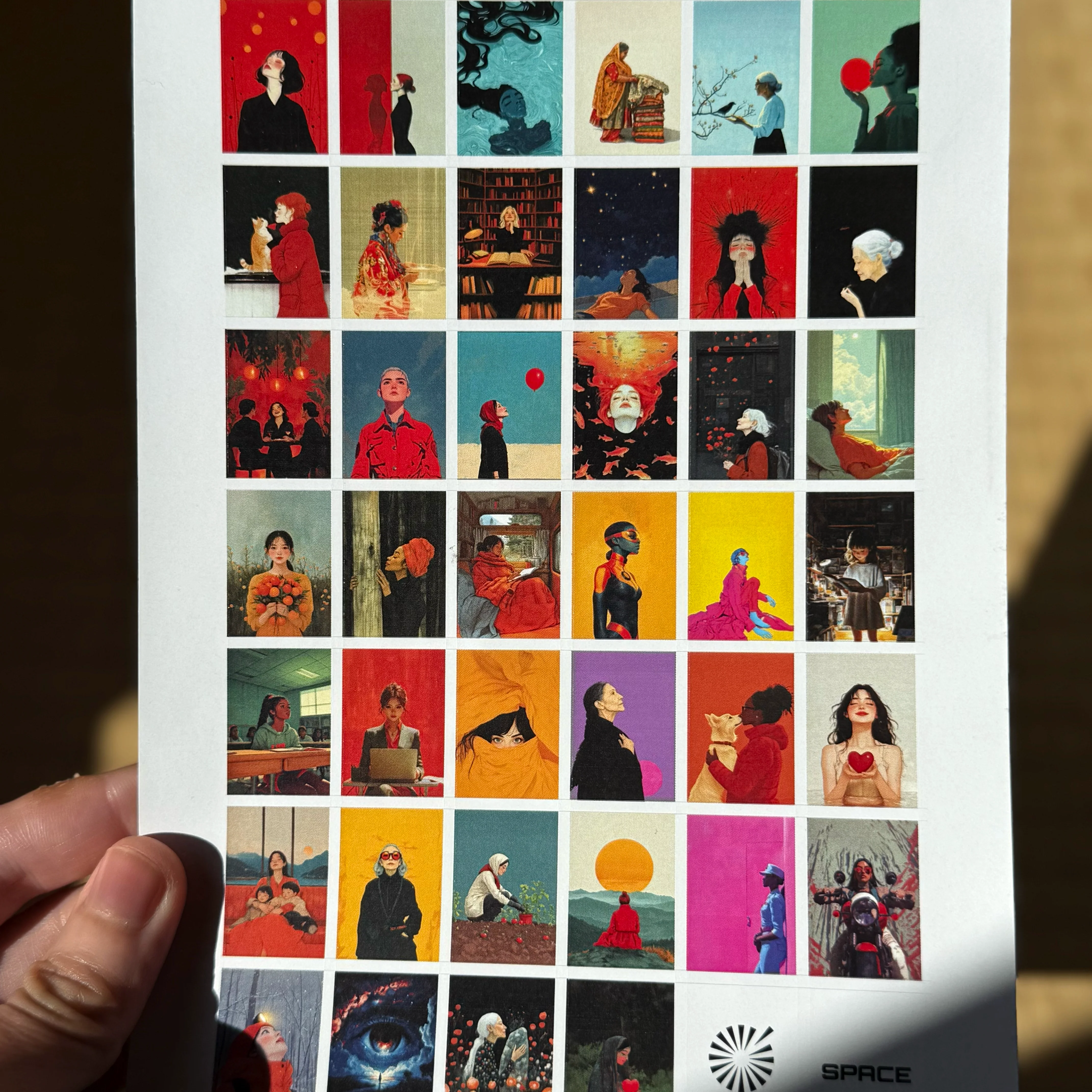 Space for Yourself Stickers - Image 3
